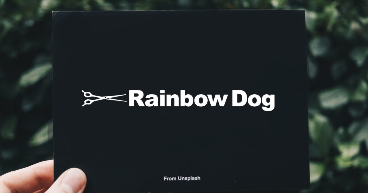 Rainbow Dog 様  ロゴデザイン
